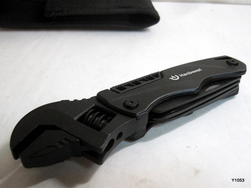 Hanboost Multi-Functional Wrench Set, 12-in-1 EDC Pocket Tool