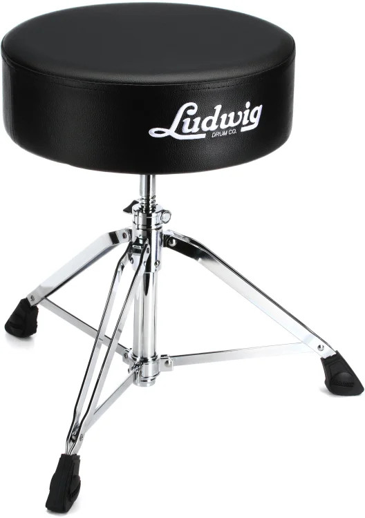 Ludwig Pro Drum Throne - Black