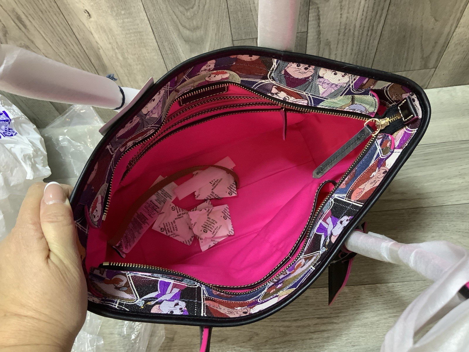 Dooney & Bourke Disney The Rescuers Tote Bag Purse NWT