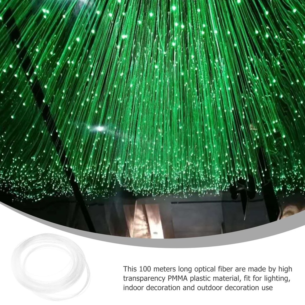 OSALADI Optical Fiber Cable Lights Guiding Optic Lighting Multicolor