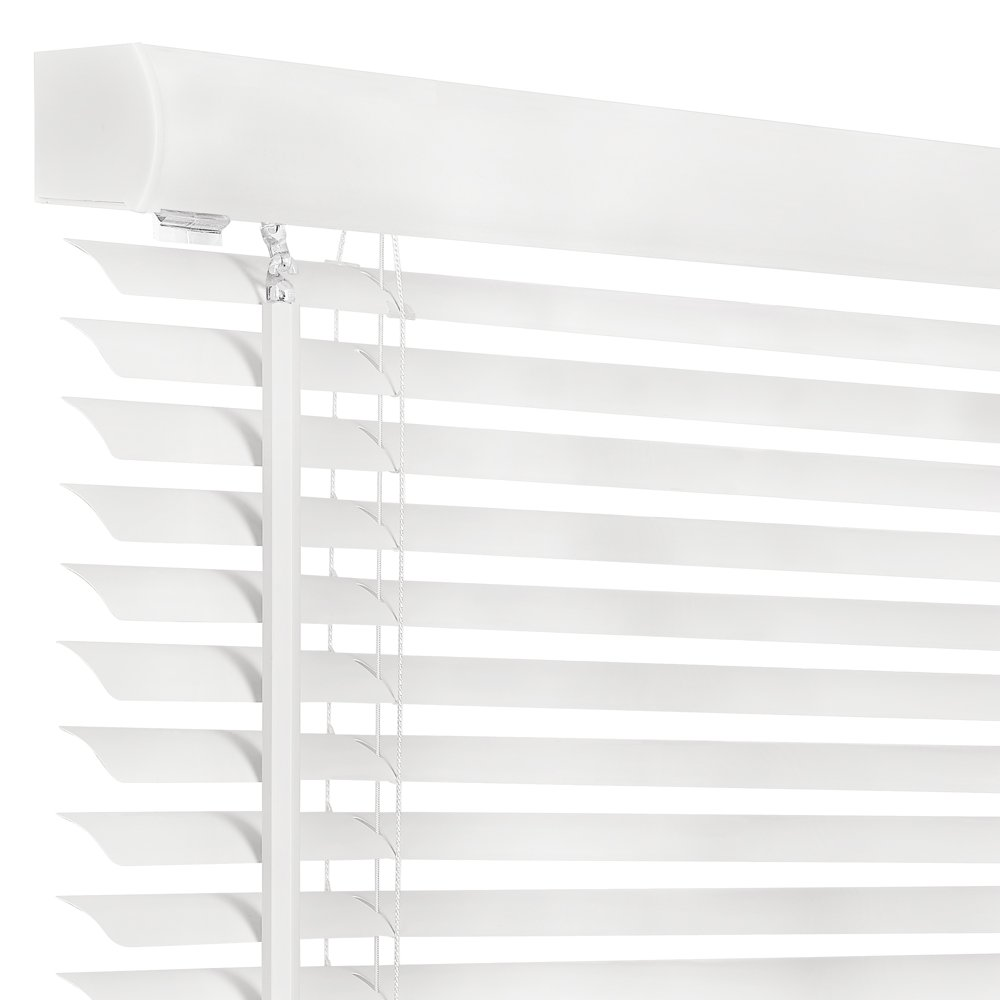 WINDOW MINI BLINDS 1-Inch Light Filtering White Multiple Sizes