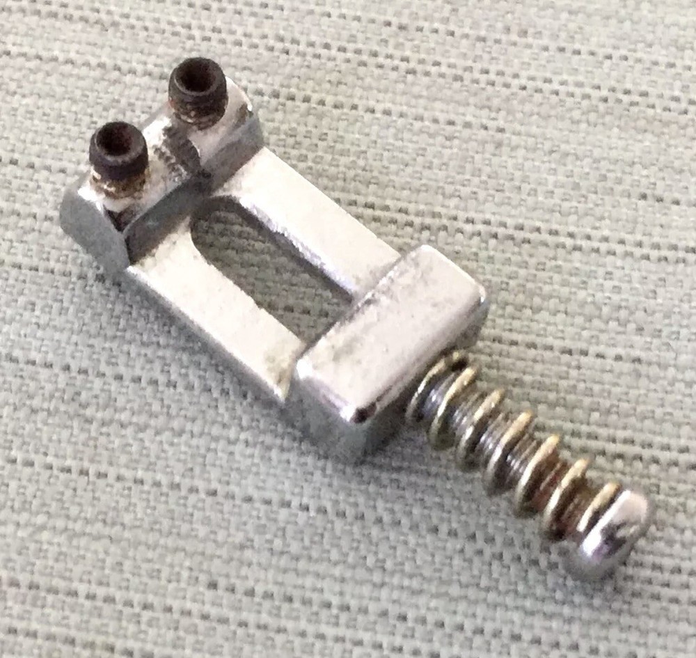 Vtg Lotus Electric Guitar Bridge Original String Saddle