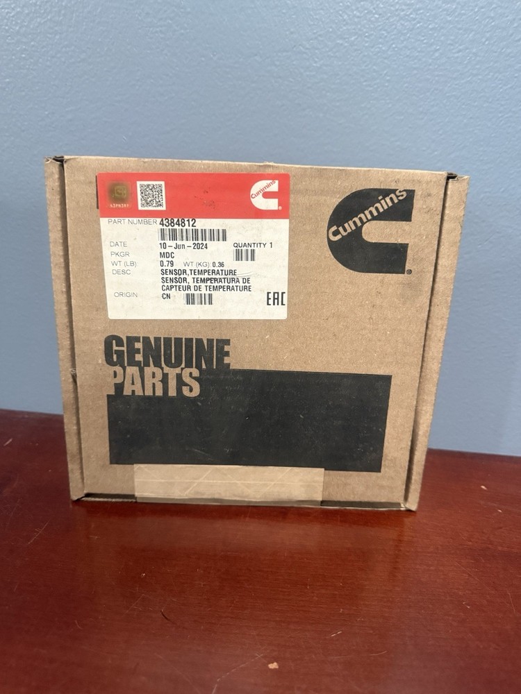 GENUINE NEW OEM CUMMINS TEMPERATURE SENSOR 4384812
