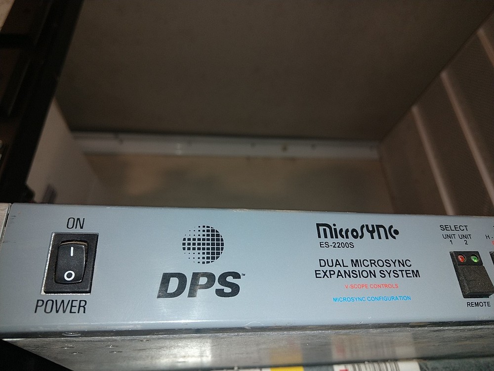 DPS Microsync ES-2200S Dual Expansion system Freeze Proc Amp Frame