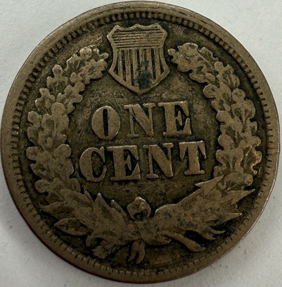 1863 Indian Head Cent Exact Coin Imaged #IND1383
