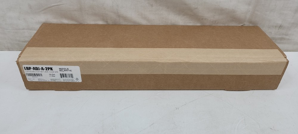 Middle Atlantic LBP-ADJ-A-2PK Adjustable Horizontal Lace - 2 pack