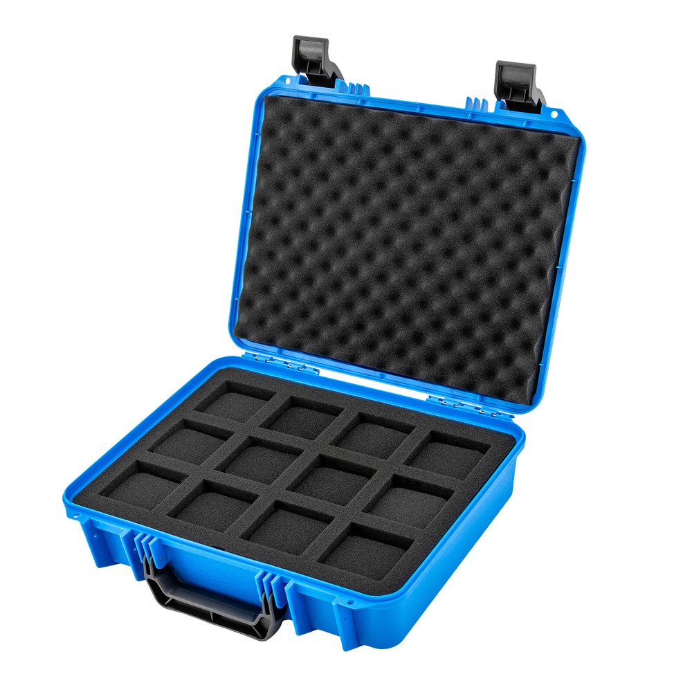 12 Slots Watch Storage Box Suitcase Case Display Storage Case Moisture-Proof