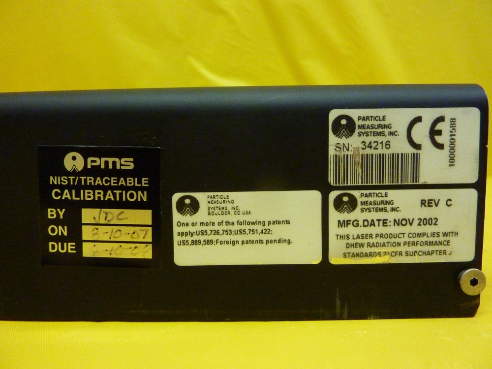 Particle Measuring Systems FiberOptic Interface Module FiberVac Used Working