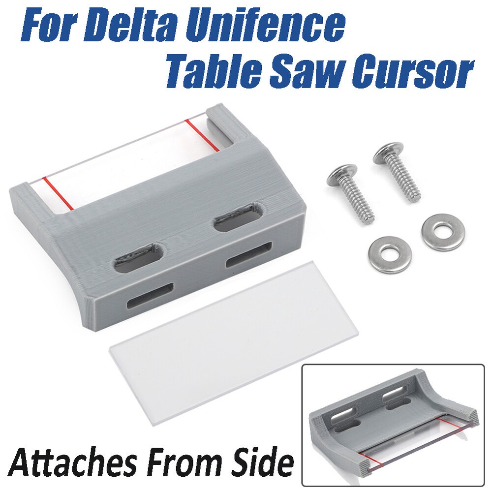 For Delta Unifence Cursor Type I Table Saw Improved Design - Attaches From Side
