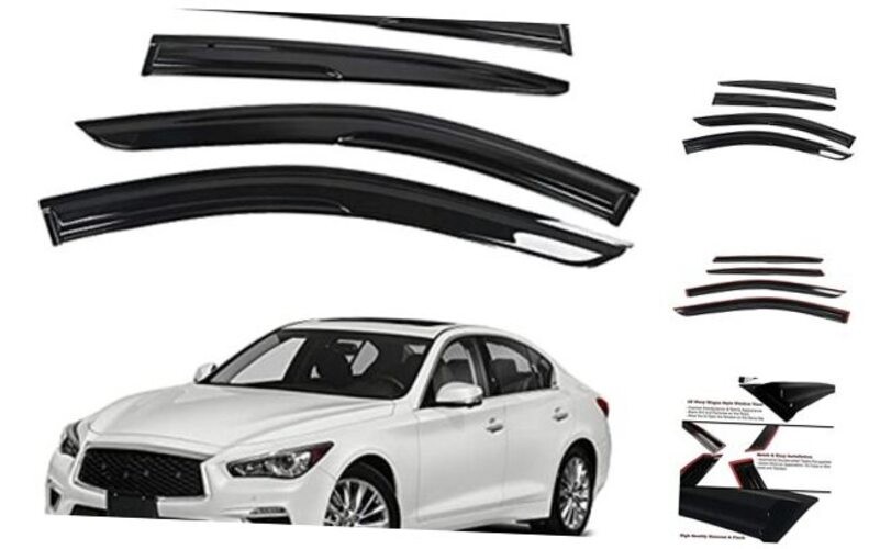 Window Visors Vent Rain Guard Shade Deflector Replacement for 2014-2020