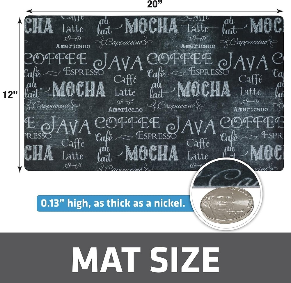 Coffee Maker Mat Silicone Waterproof Counter Protector Absorbent Reusable