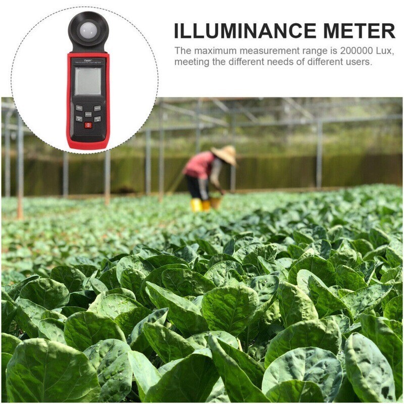 Par Meter for Led Grow Light Recording Light Meter Gauge US Light Meter Portable