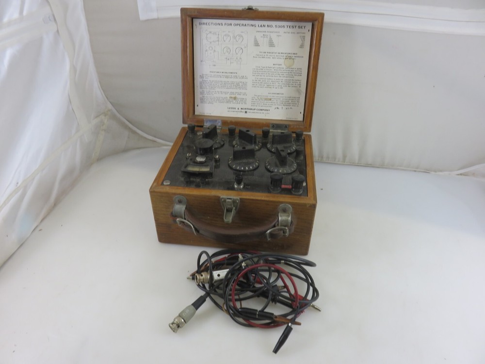 Leeds & Northrup No. 5305 Test Set Instrument L&N UNTESTED