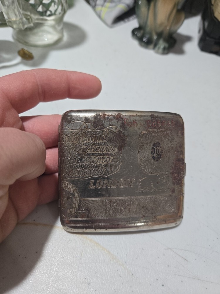 vintage Hinged cigarette holder