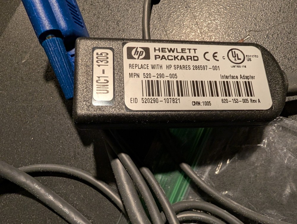 HP EO1010 16 Port IP KVM ETHERNET Switch