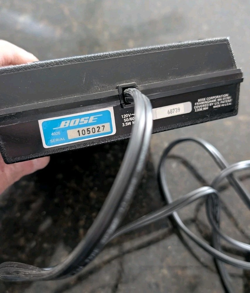 Vintage Bose # 402-E Active Equalizer