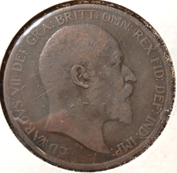 1902 Great Britain One Penny