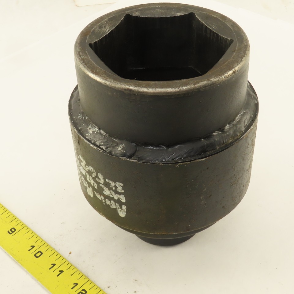 3" Impact Socket 6 Point Custom Extension 1" Drive 7-3/8" Tall