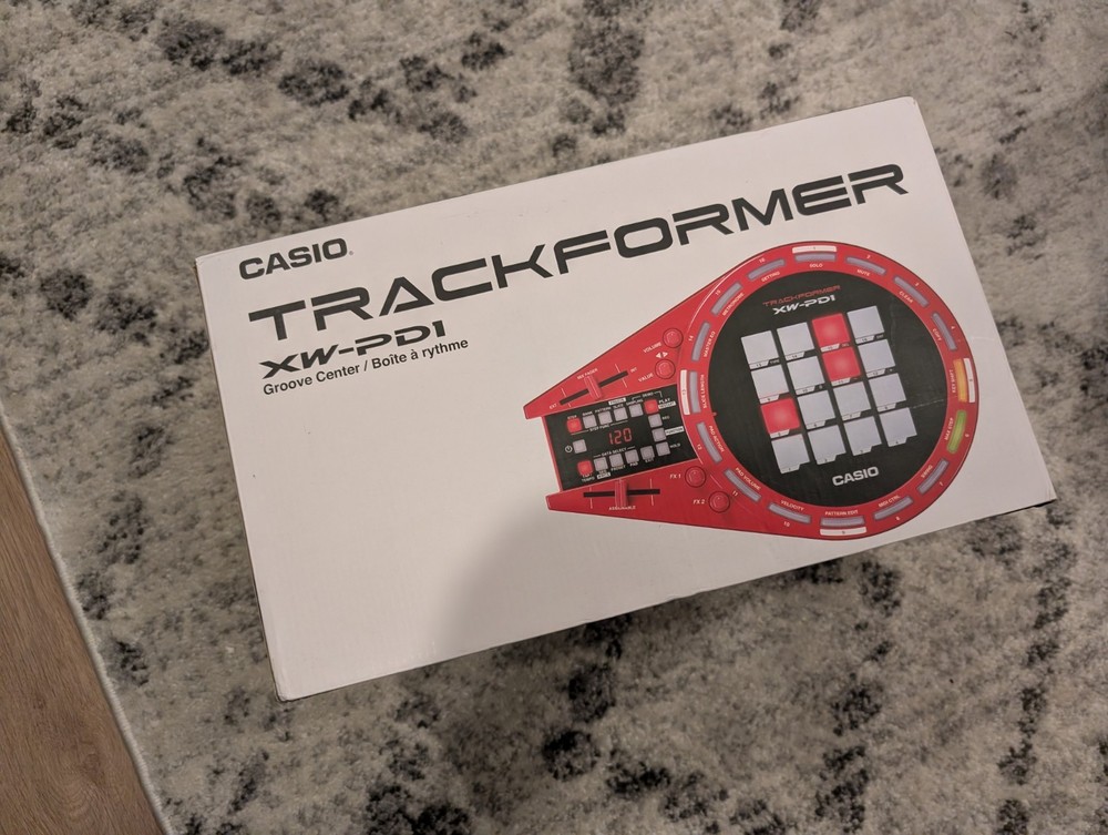 Casio XW-PD1 Trackformer Groove Center Sampler Sequencer DJ Controller Tested
