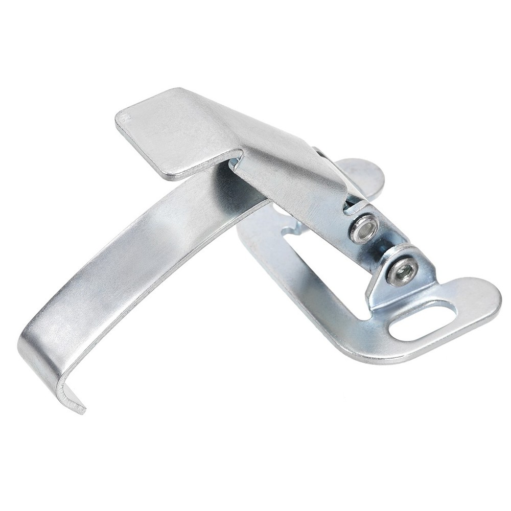 5.16" Galvanized Draw Toggle Latch with Spring Steel Hook 2Pcs