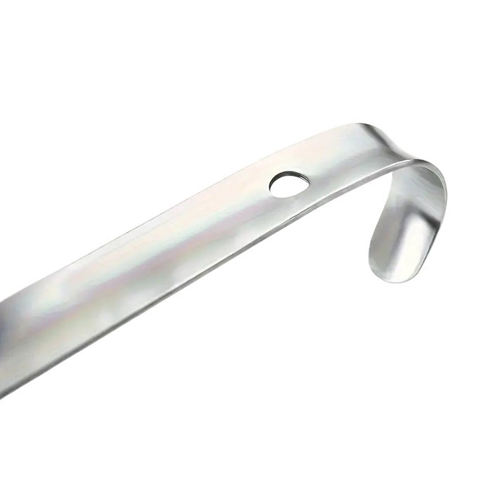 20.5" Extra Long Metal Handle Shoe Horn Stainless Steel Handled Shoehorn Horns