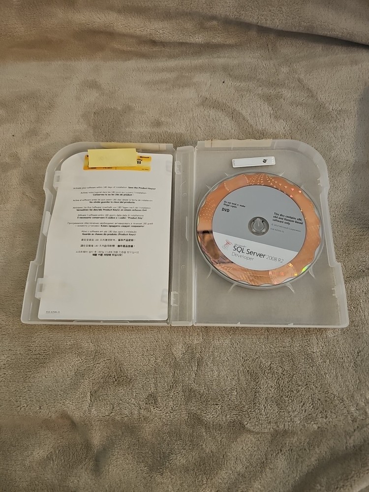 Microsoft SQL Server 2008 R2 Developer DVD x86 / x64