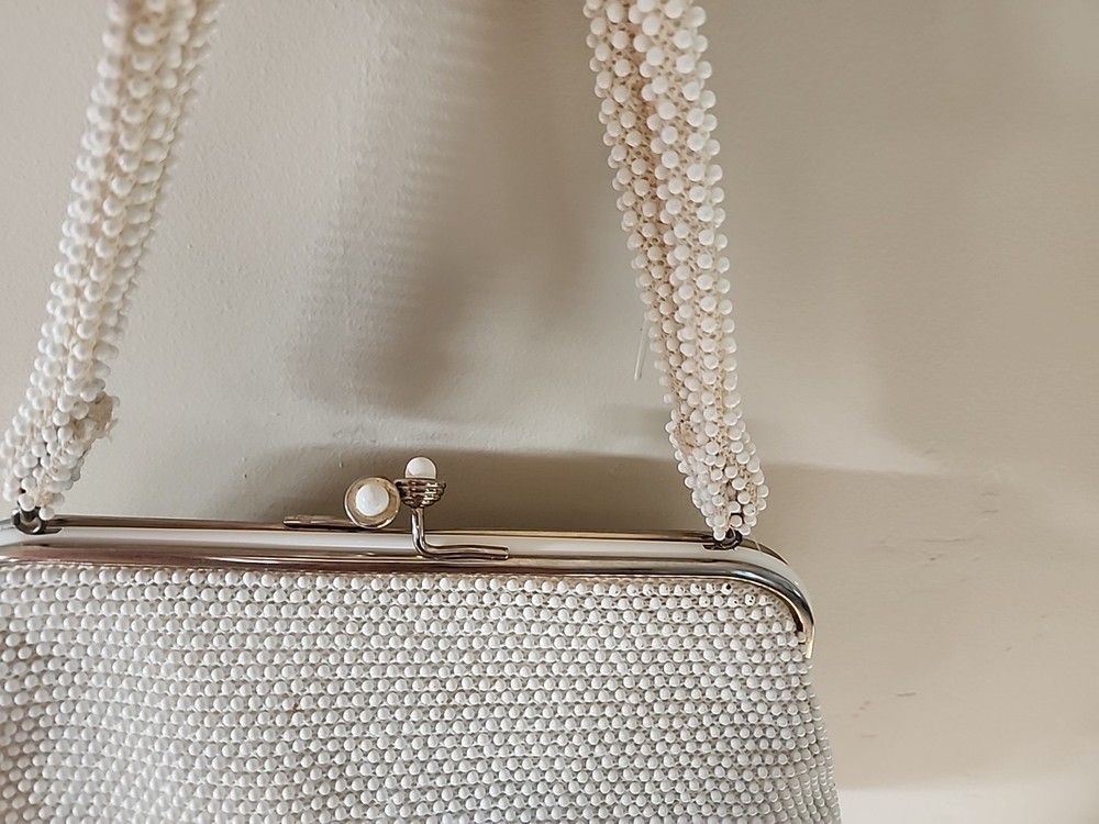 Vintage 1950 Lumared Corde Beaded Purse