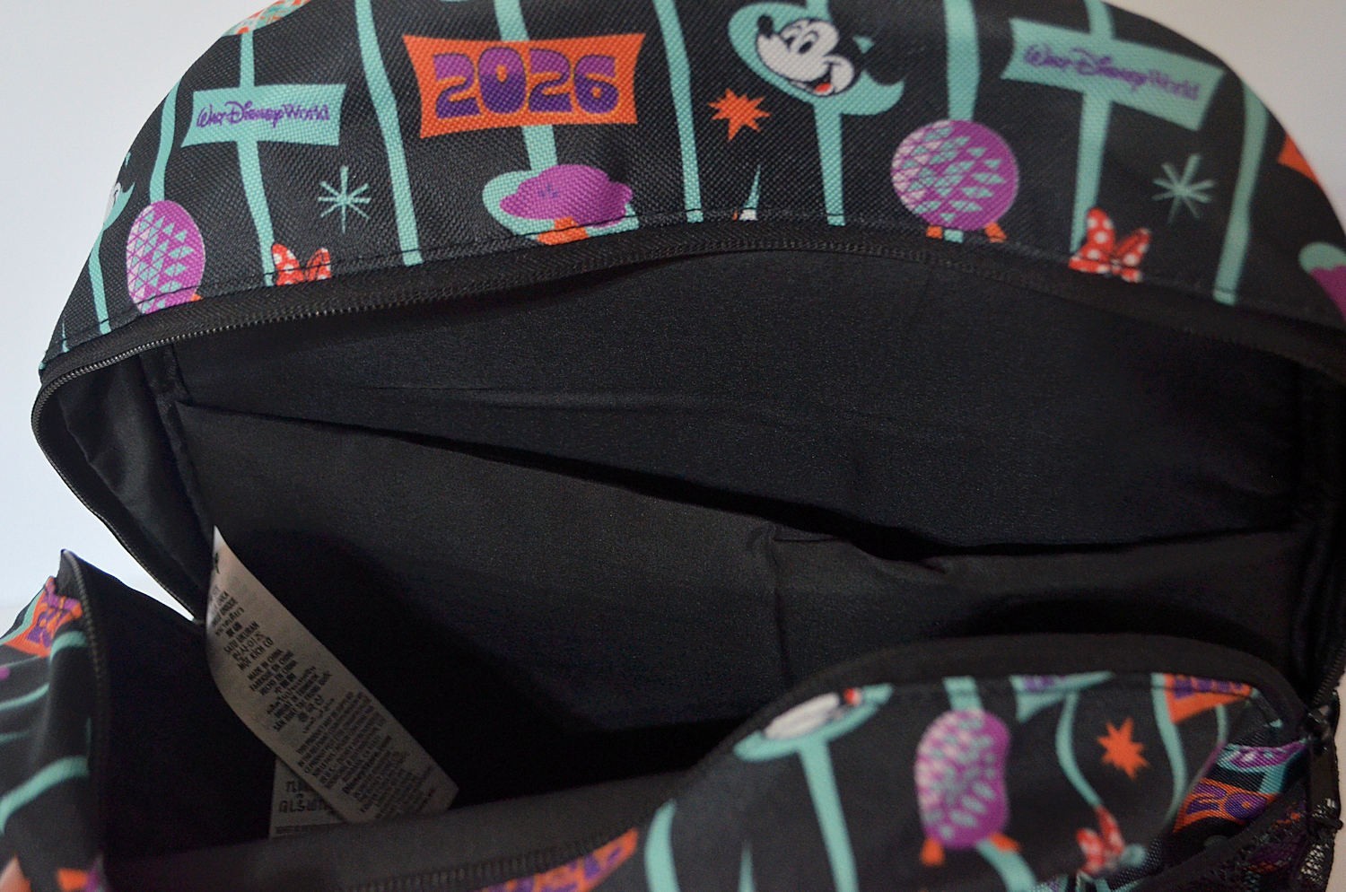 Disney Parks 2026 Mickey Mouse and Minnie Mouse Backpack NEW