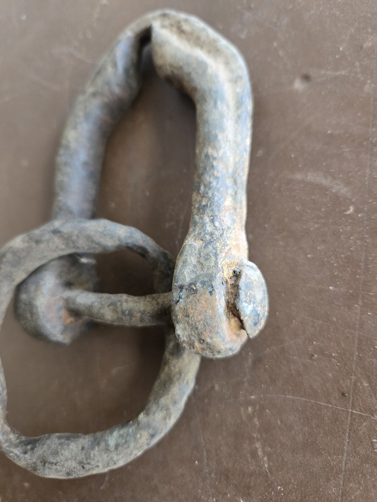 Primitive Cast Iron Heavy Duty Clevis Farming