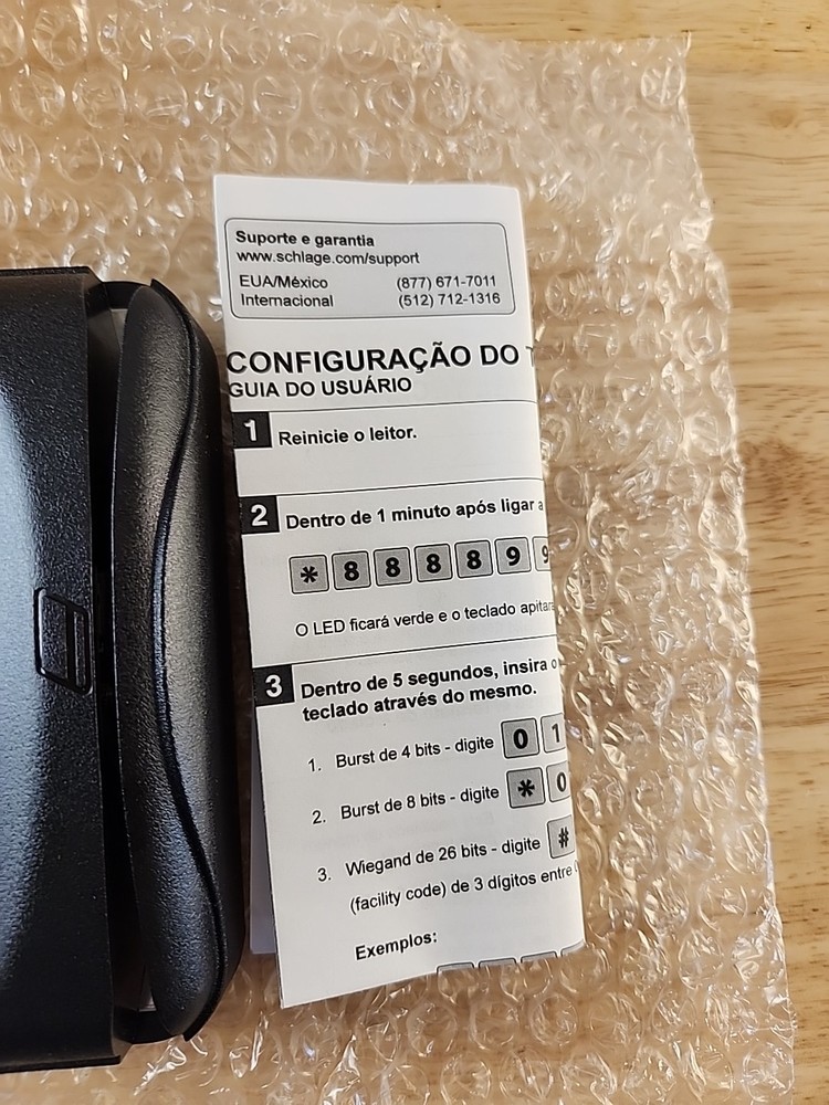 Schlage MTMS15 Multi-Technology Magnetic Stripe Reader, Black