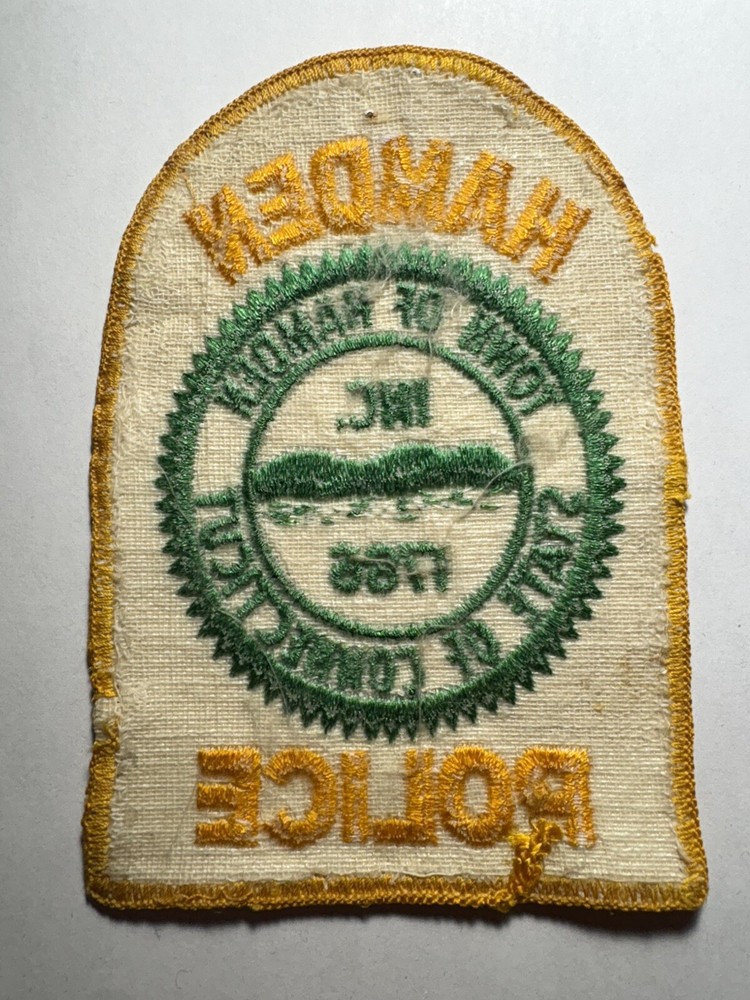 Hamden Connecticut Police Patch
