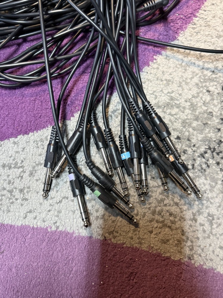 Roland v drum cables stereo