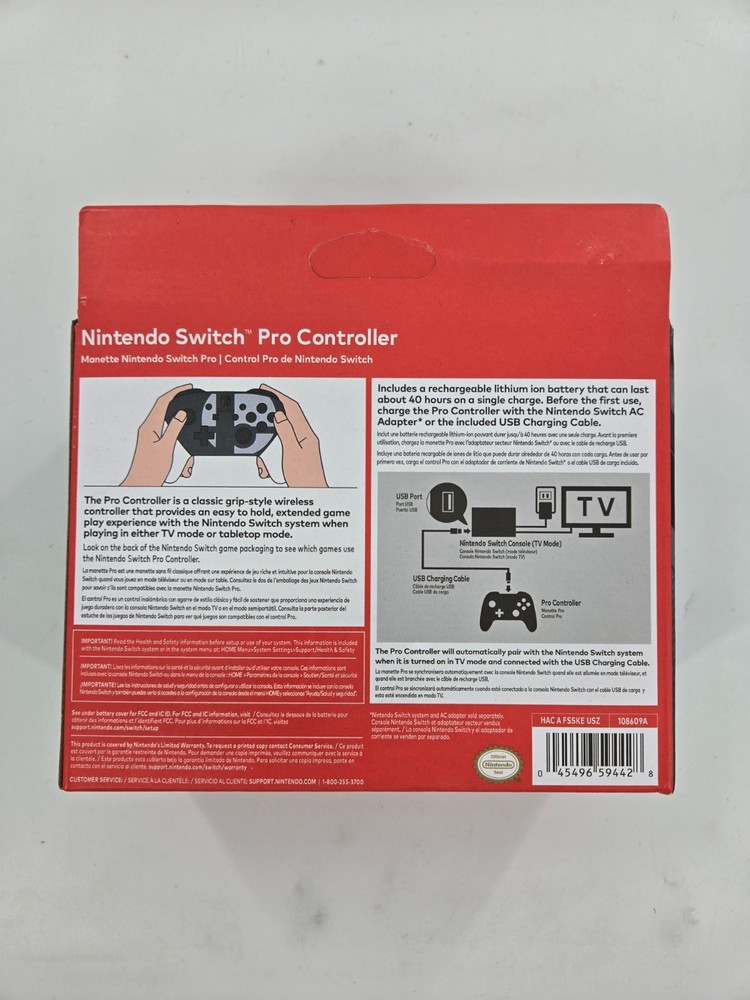 Nintendo Switch Pro Controller Super Smash Bros Ultimate Edition