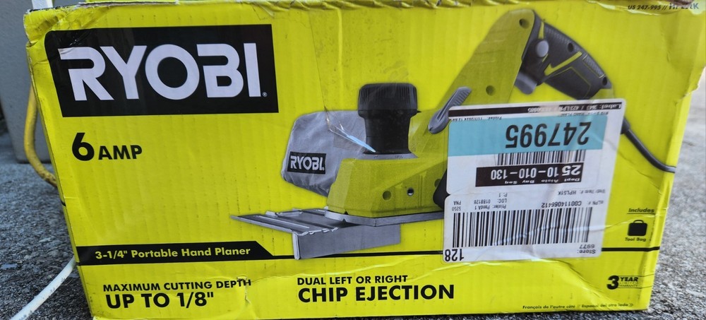 Ryobi 6 Amp Portable Hand Planer HPL52K