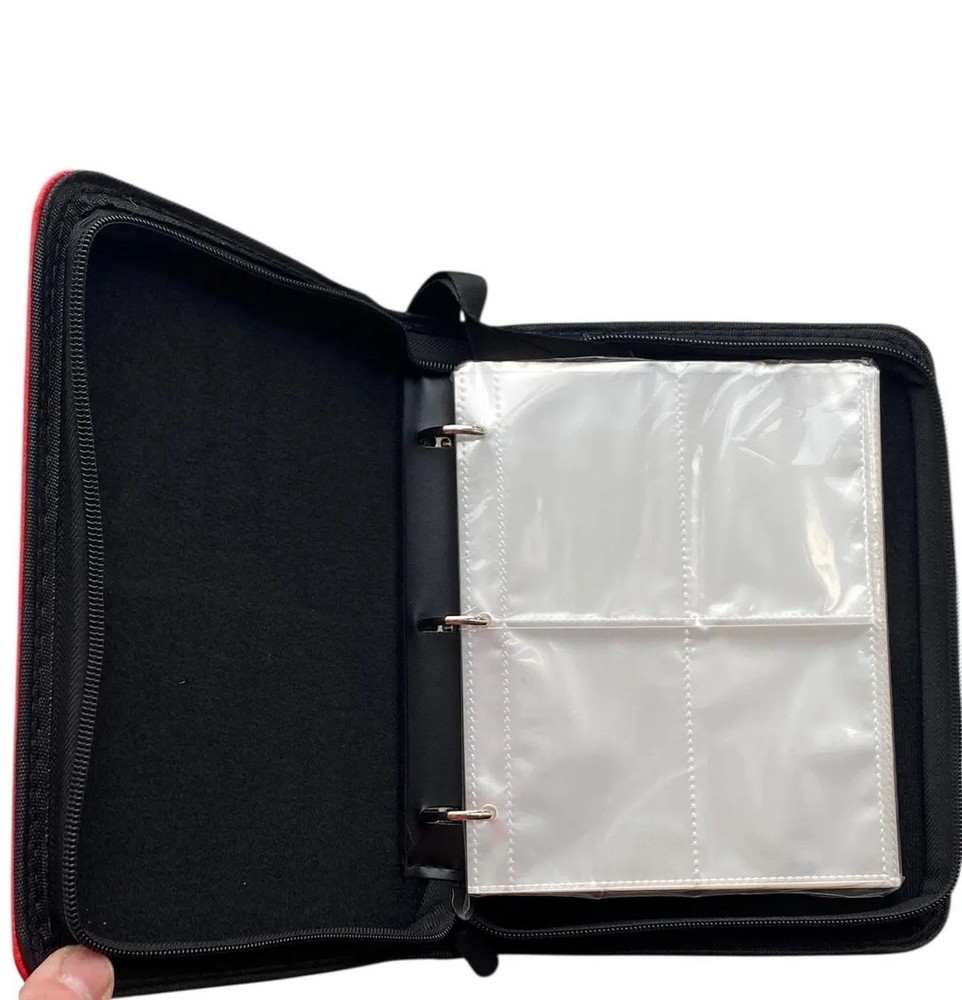 Game Controller Design 3-Ring Binder with 4-Pocket Removable Waterproof Pages