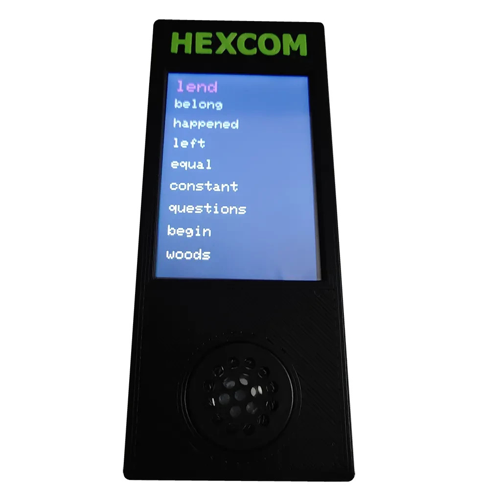 HexCom - WordBank Word Generator Ghost Hunting Equipment Paranormal Kit EMF
