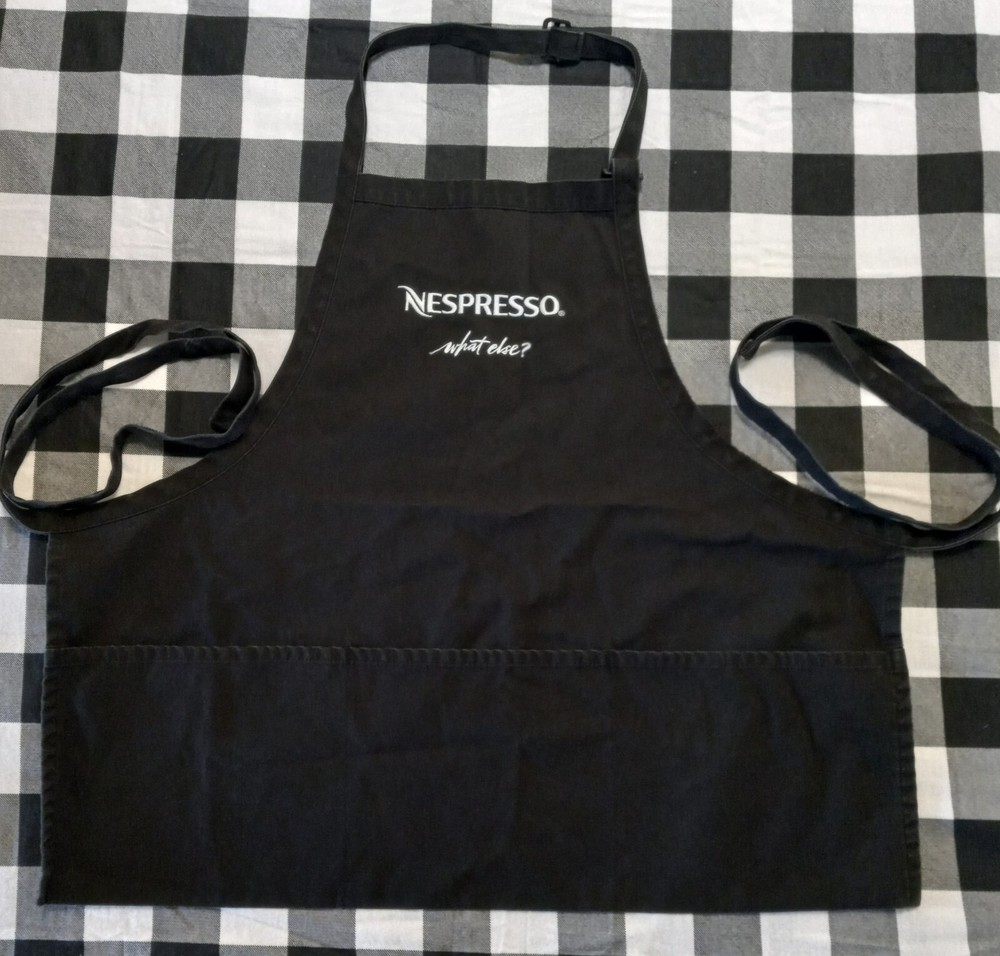 Used NESPRESSO What Else Coffee Apron