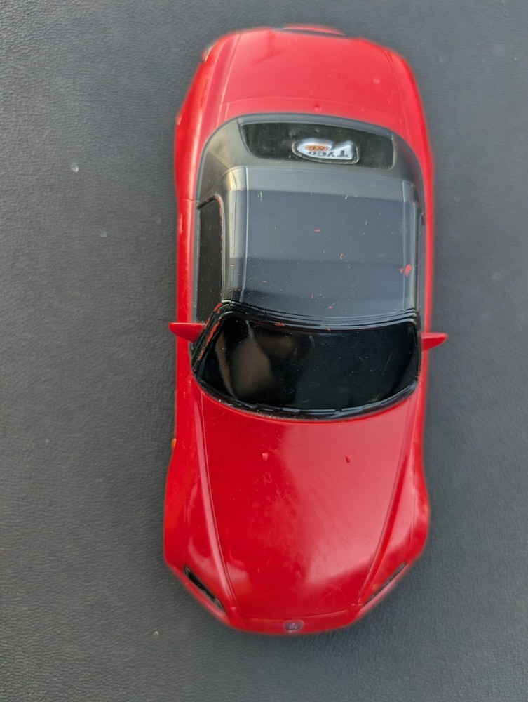 Tyco R/C Canned Heat Red Honda S2000 Remote Control Car No Controller Untested