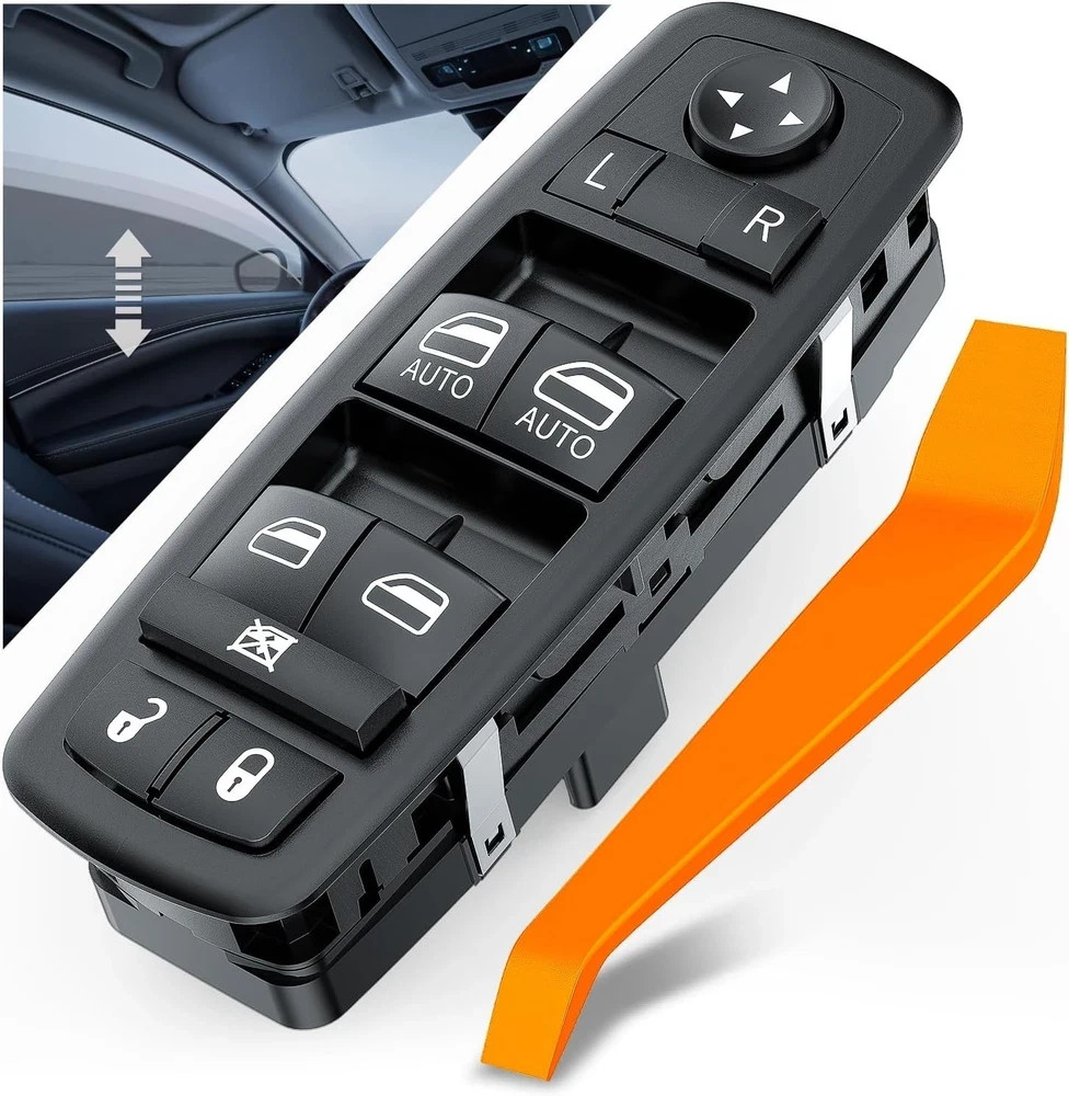Power Master Window Switch replacement for Dodge Charger 2011-2020 Black