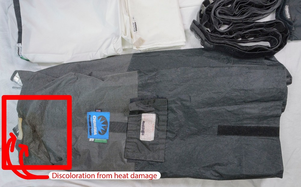 Chimera Medium Quartz Plus Softbox with Egg Crate + Baffle + Diffuser - Damaged