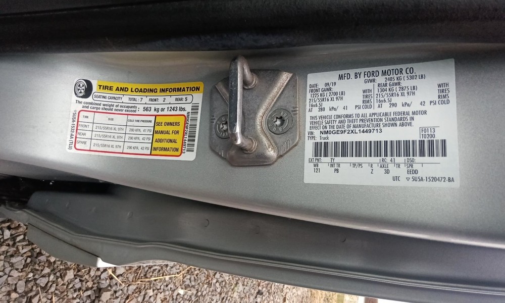 Camera/Projector Camera Front Fits 19-23 TRANSIT CONNECT 807355