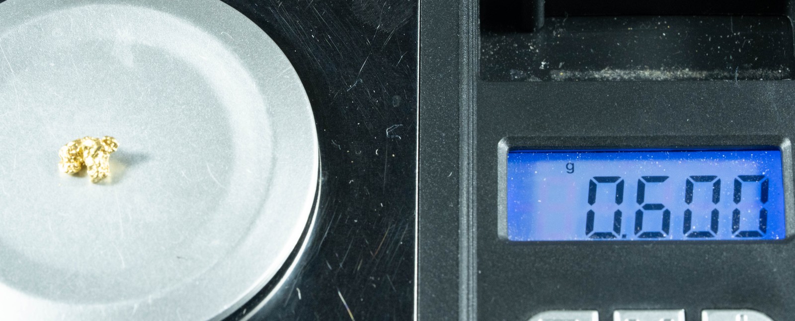 #3 Alaskan BC Natural Gold Nugget .60 Grams Genuine