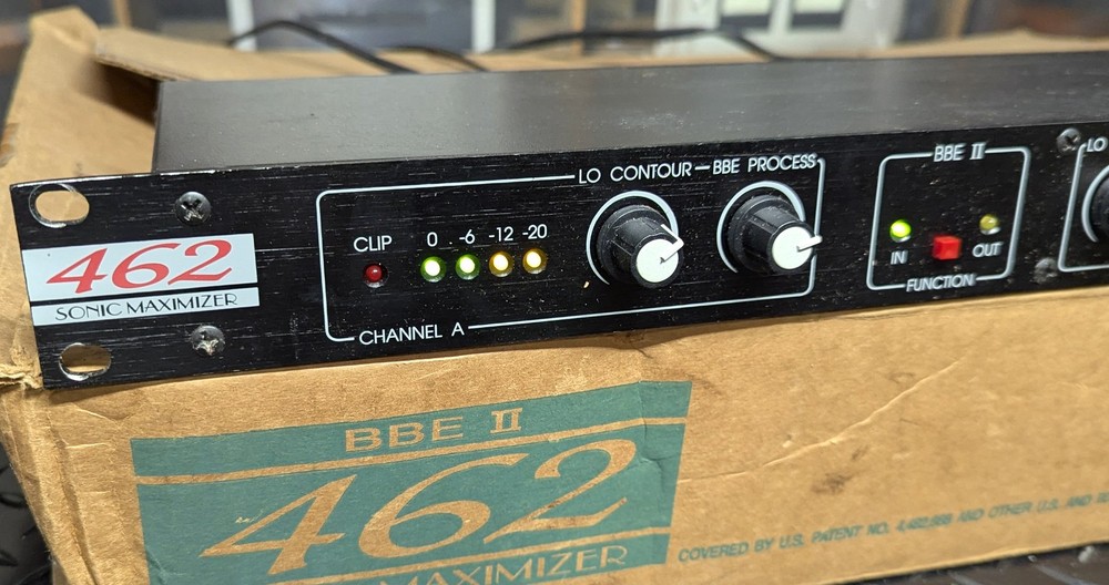 BBE Sonic Maximizer 462 with original box