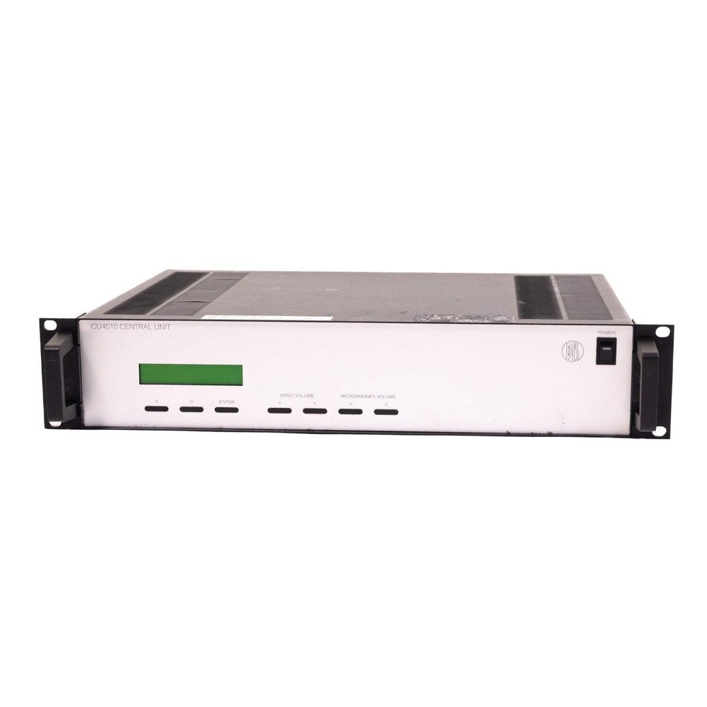 Danish Interpretation Systems CU4010 Central Station with MC4000 Microphone Cont