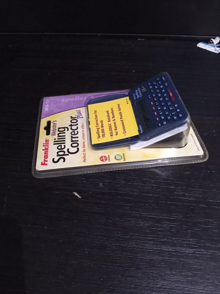 Franklin Webster’s Spelling Corrector Plus NCS-101 Pocket