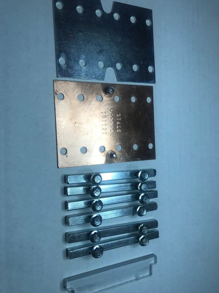 BUSBAR, THREADED INSERTS AND BOLTS, PLASTIC DIVIDER for SPIM08HP