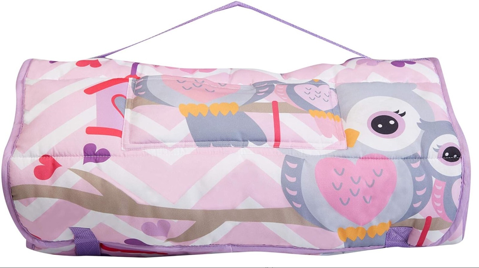 NAP MAT Sleeping Bag with Removable Pillow Kids Toddlers Sleepover EVERYDAY KIDS