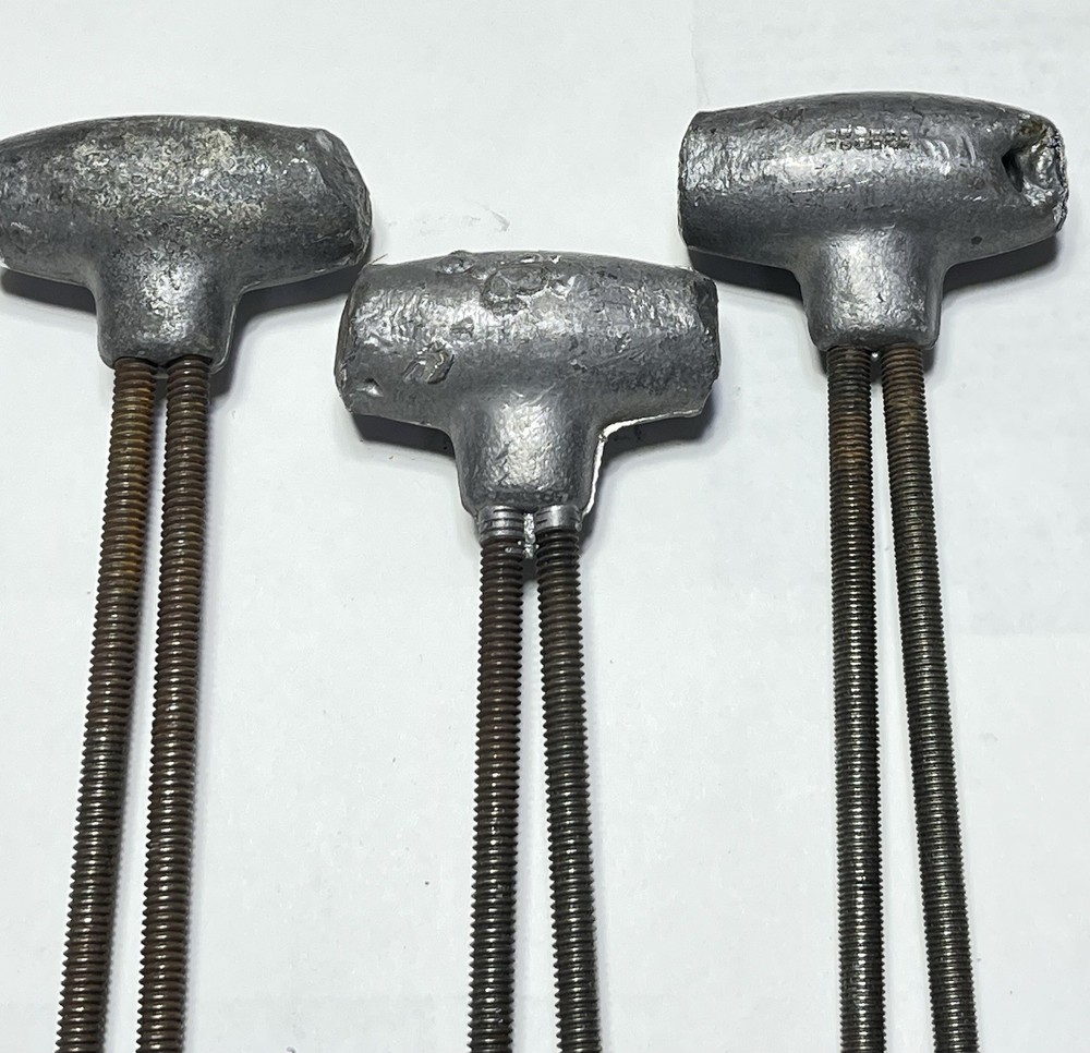 3 Shop Made Lead Hammers Rough