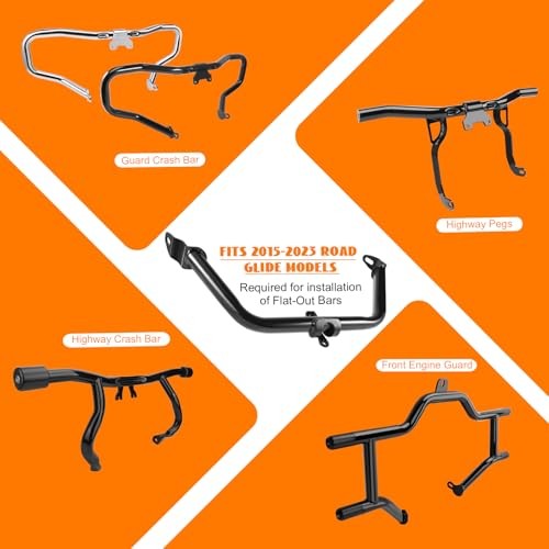 Road Glide Fairing Support Bracket Mount Black-Road Glide Fairing Support Kit