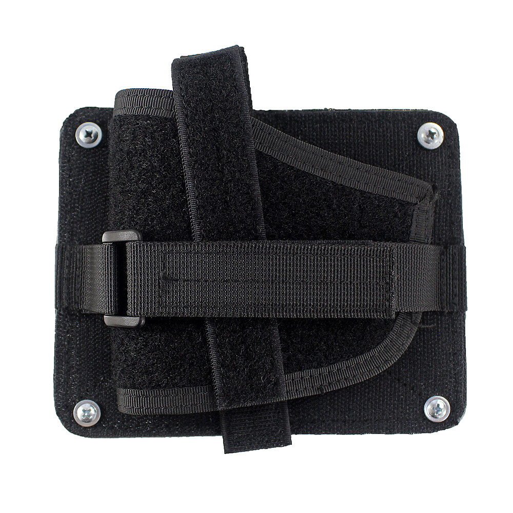 Tactical Hook&Loop Pistol Holster for Backpack Vehicle Concealed Handgun Holster